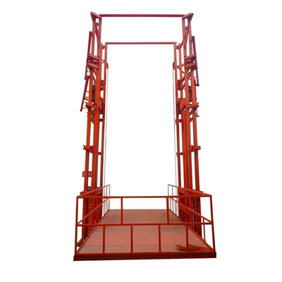Lift, Simple Rail-Type Cargo Elevator, Avtomobil fırlanan platformaları