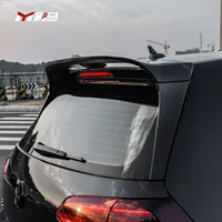 Подходит для Volkswagen Golf 7/7.5 модифицированное заднее крыло из карбона без перфорации, стиль CS, фиксированное заднее крыло, спойлер MK7