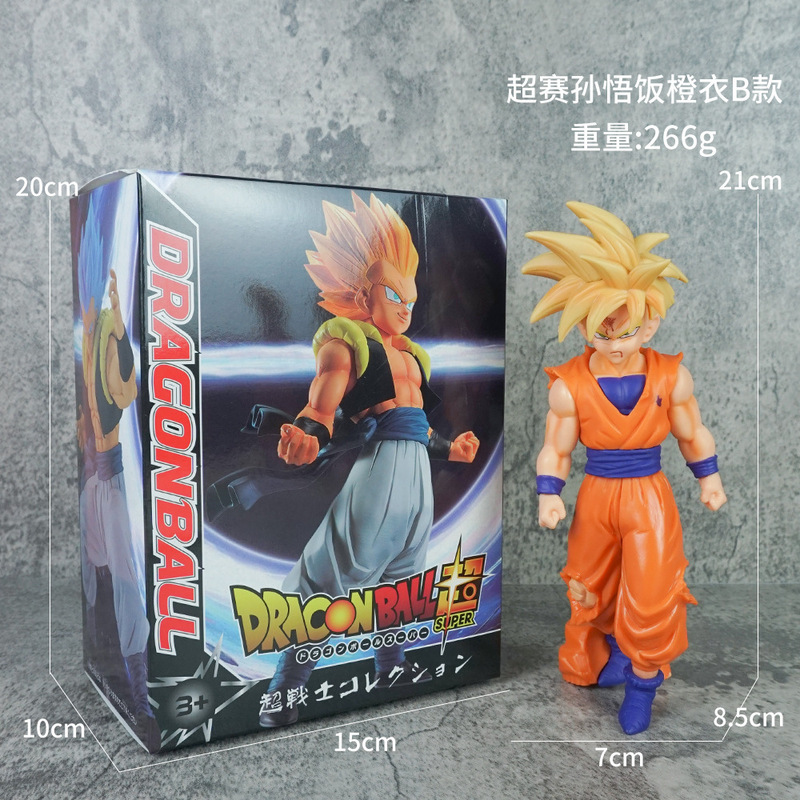 ドラゴンボール家族ポートレート悟空カカロットフィギュアサイヤ人ベジータスーパーブルー人形周辺誕生日ギフト|undefined