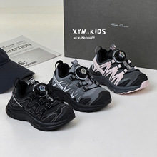 旋转扣童鞋2025年冬季新款儿童运动鞋加绒男女童跑步鞋二棉鞋子