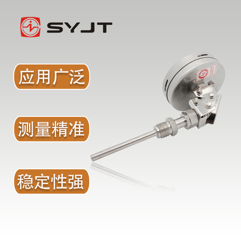 上海上仪集团 万向型 双金属温度计 WSS-381 厂家直发