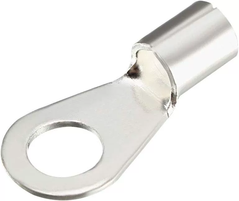 Uxcell Copper Wire Lugs,12 AWG OT4-5,Bolt Hole,Battery Cable