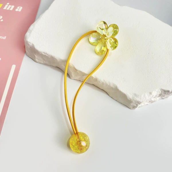 Exploding Beads Flower Rope - Yellow (1 Pack)