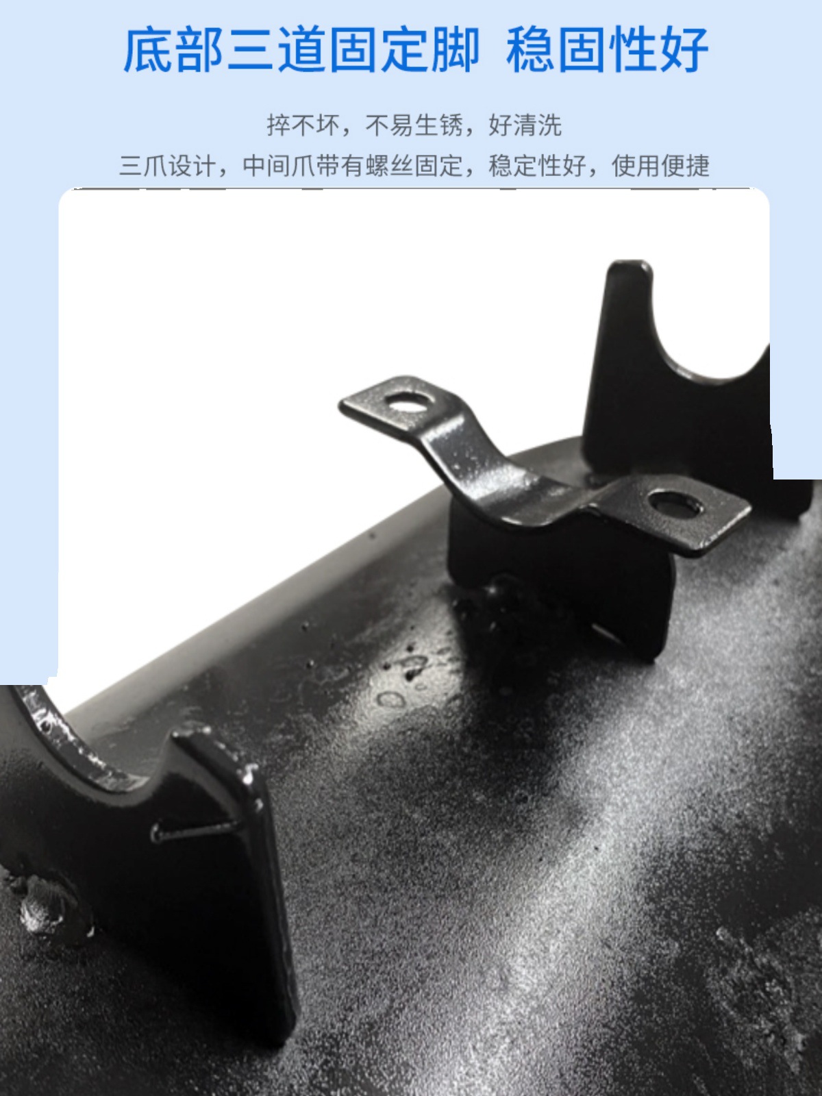 加厚钢板母猪食槽猪料槽限位栏产床定位猪料盆料槽猪用产床配件