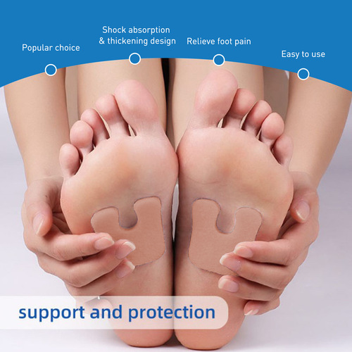 South Moon wear-resistant forefoot pad reduces friction, relieves foot pain, protects toes and does not hurt skin care pad