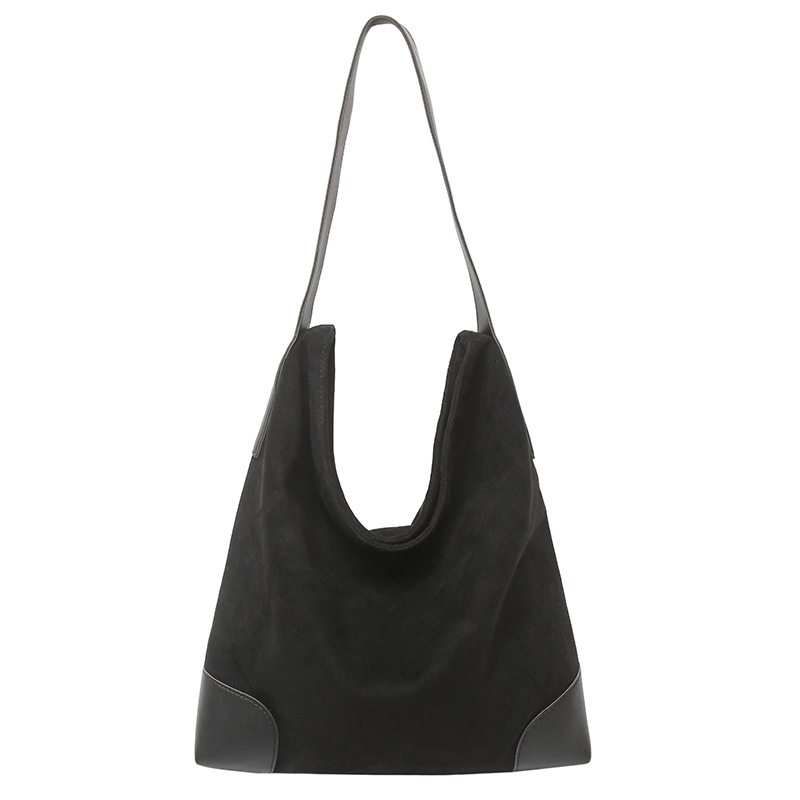 Commuting ins nicho zhong2025 otoño invierno bolsos retro versátiles y ligeros nuevos modelos TOT de hombro grande capacidad