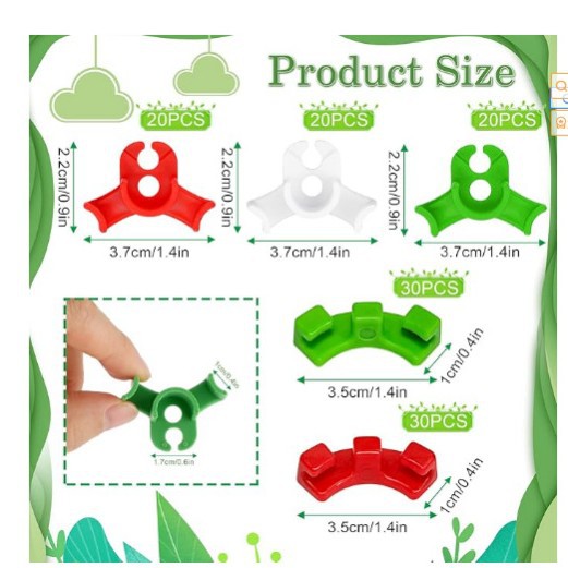 Planta de jardinería curva hebilla Grado Planta Dobladora Ángulo de clip de codo ajustable Conformación de plantas