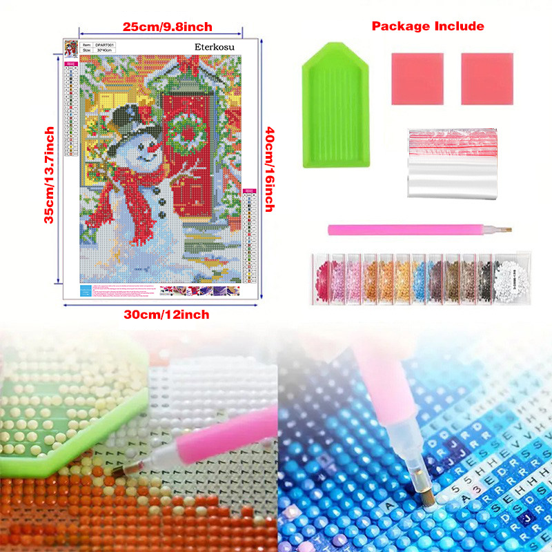 Pintura de diamantes 5D con diseño de animales y paisajes, pegatinas de diamantes hechas a mano, repletas de diamantes, decoración DIY para el hogar, para sala de estar, dormitorio y entrada.