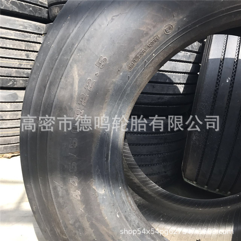 Camión volquete mezclador Rancho camión neumático 455/40R22.5 camión ancho cisterna plana Scooter neumático