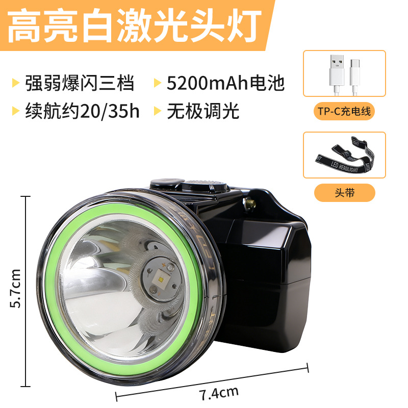 청순 헤드램프 252 (10W, 강력 빛 20시간 지속)