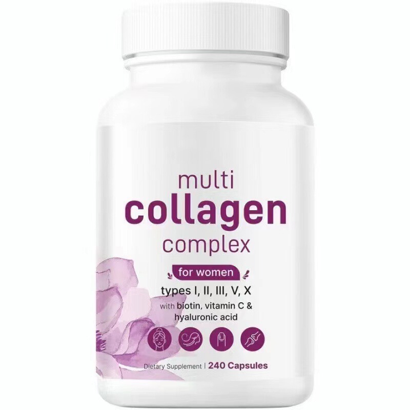 Spot Cross-Border Hot Product Collagen Capsules Multi Collagen Capsules Source Factory