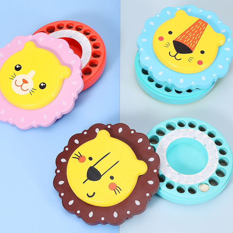 Caja de pezón para niños de madera 1-3-5 años bebé pelo fetal pezón caja de almacenamiento año viejo conmemorativo cordón umbilical caja de colección