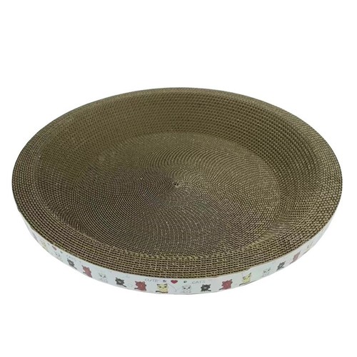 Cat scratch board, cat bed, nail grinder, cat claw board, corrugated paper, cat supplies, cat bowl, bowl-shaped cat toy