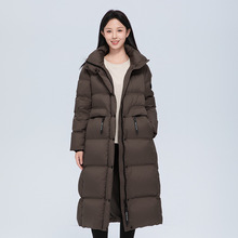 双11极寒羽绒服女2025年长款过膝宽松加厚男女同款外套新品