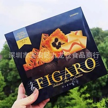 日本进口零食品三立FIGARO什锦多种风味饼干礼盒钢琴音符18枚