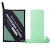Mint green zipper bag