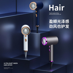 New Style Household Hair Dryer Salon High Power Cold Hot Hair Protection Hair Dryer Foreign Trade Gift Hair Dryer Manufacturer to Distribute