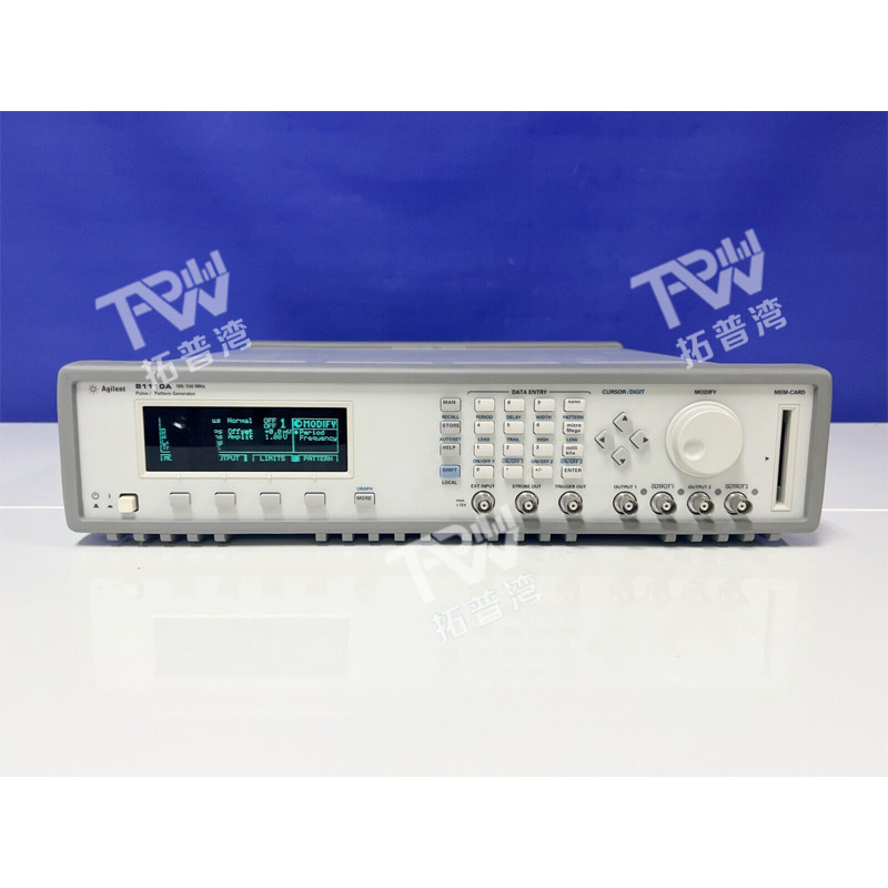 Agilent 安捷伦 81110A 165 MHz 单/双通道脉冲码型发生器