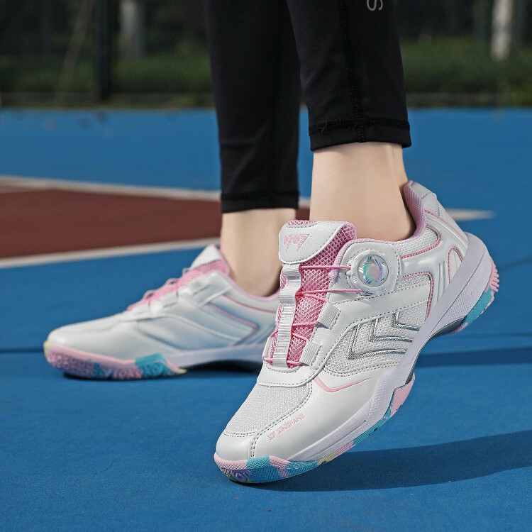 2026 New Model Men's Badminton Shoes, Lightweight Mesh Table Tennis Shoes, Breathable Non-Slip Competition Training Tennis Shoes