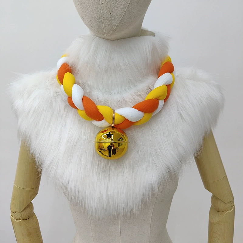 Small bell, cute choker with accessories with pigtail