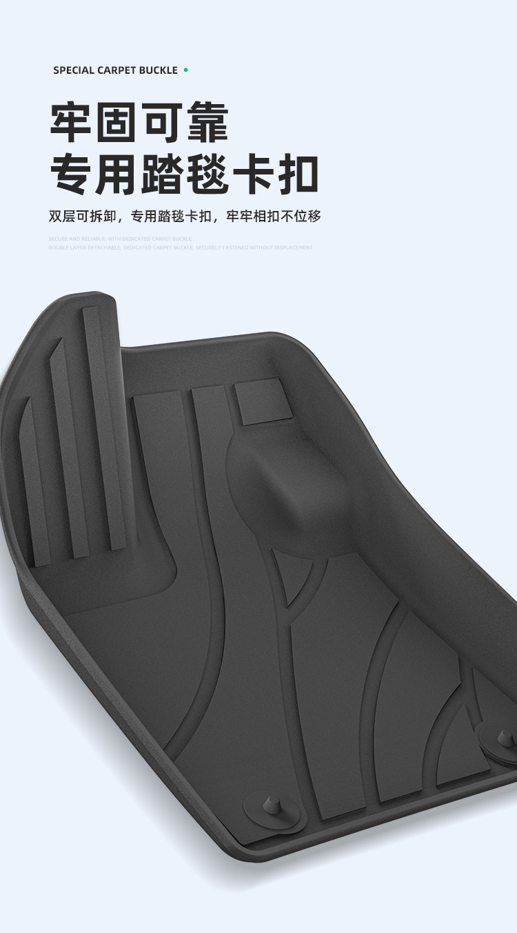 Suitable for 25 Geely Starray Em-I/Galaxy Starship 7 Em-I Car Floor Mats and Tpe Trunk Mats