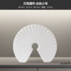 Shell ornament -White (Tomber)