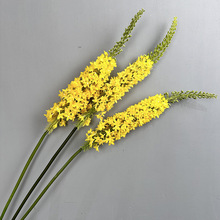 草大橱窗家居装饰酒店凤梨落地套装插花仿真花飞燕草独尾客厅花艺