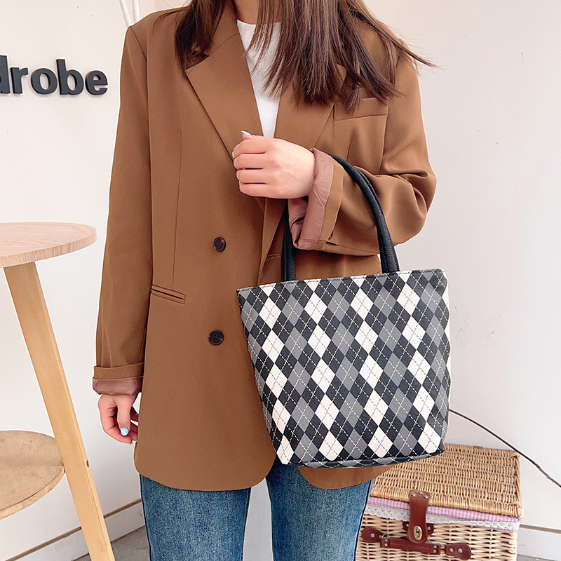 Geräumige Handtasche für Studenten, vielseitige Arbeitstasche, hübsche Ausgehtasche, Lunchtasche für Büroangestellte_voghion.com