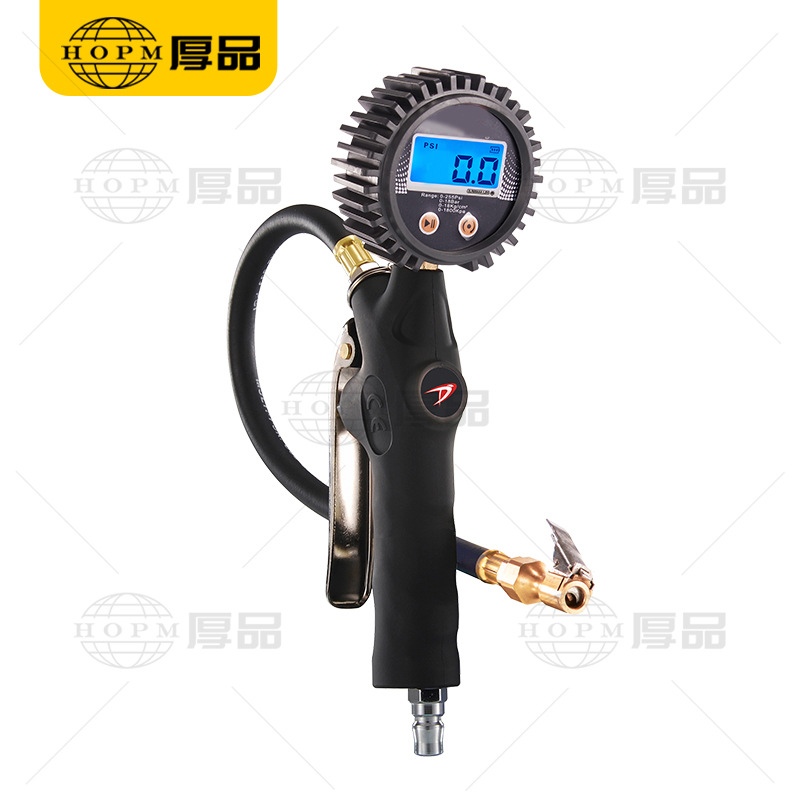 厚品高精度轮胎胎压表HP-703D充气检测压枪轮胎气压计胎压表