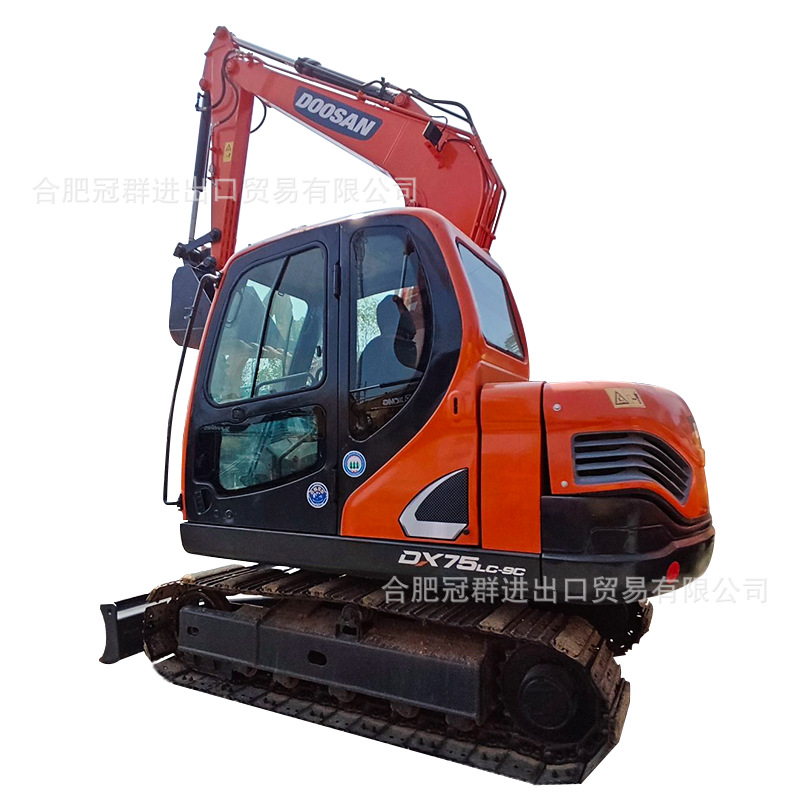 Mini excavadora Doosan Dx75 de segunda mano, original Doosan Dx60 - 9 Dx55 Dx60 - 7