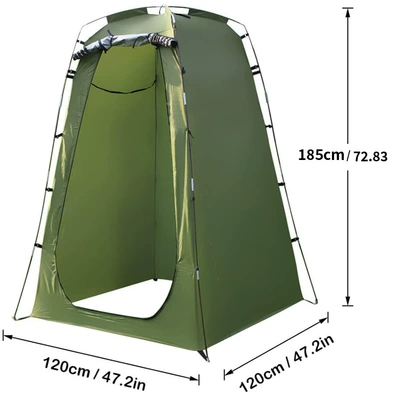 Cover, Camping Style Mobile Bathing – Avtomobil dam çadırları - 120120185cm-military-green-single-tent