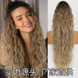 假发长卷发;长直发假发;假发马尾