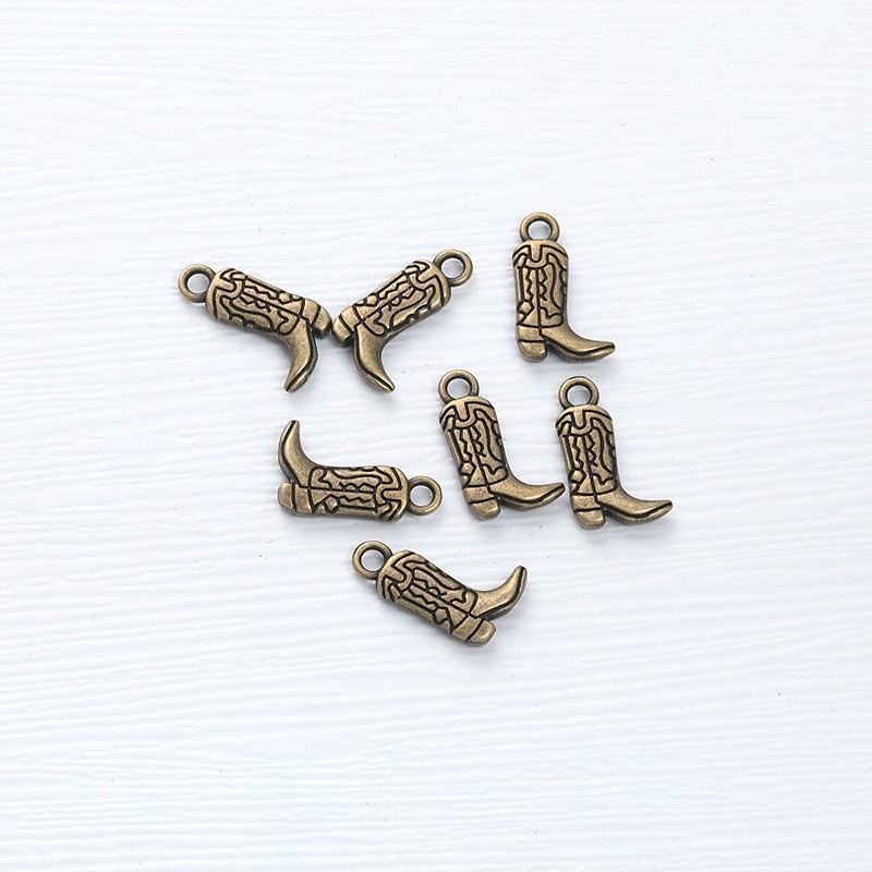 고대 녹색 부츠 18x11mm