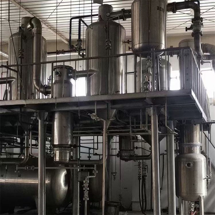 出售三效10吨钛材升膜蒸发器  MVR双级蒸发效   节能蒸发设备