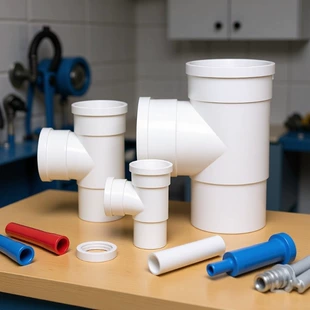 Тройники с сужением PVC 50/75/110 мм