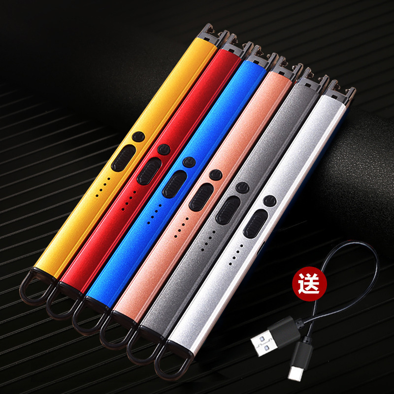 ホットセール 907 デュアルアーク点火装置防風充電式アロマキャンドル点火ガンガス天然ガスパルス点火|undefined