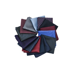 Men's Suit Retro Pattern Pocket Square 1200 Needle High Weft Secret Handkerchief Texture Jacquard Small Square