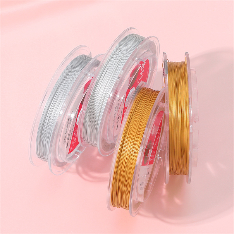 0.3mm, 0.6mm, 1m Jewelry Making Size 1 Piece 0.3mm 0.6mm 1m Titanium Steel Jewelry Accessories