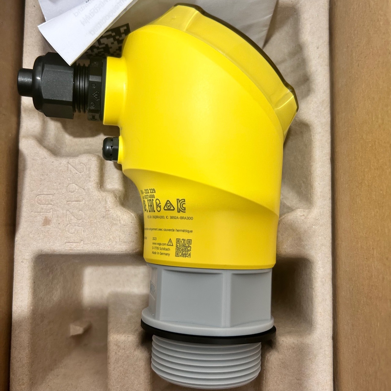 现货一台Vega31雷达液位计  Vegapuls31带显示 全新原装X20