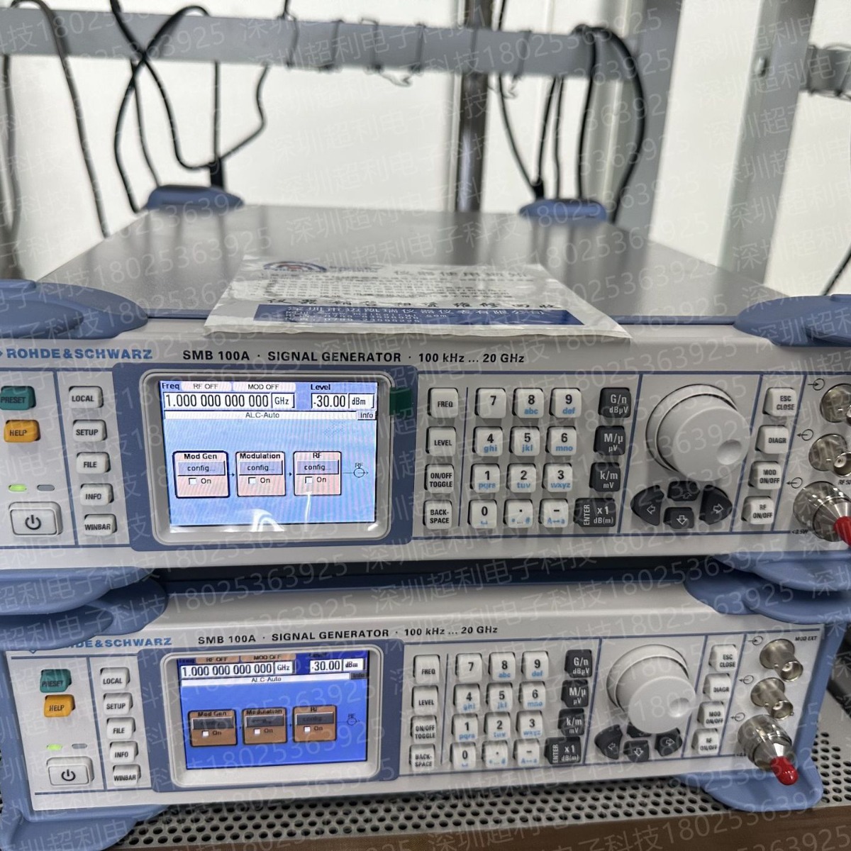 微波信号发生器SMB100A RS SMB100A 罗德与施瓦茨SMB100A