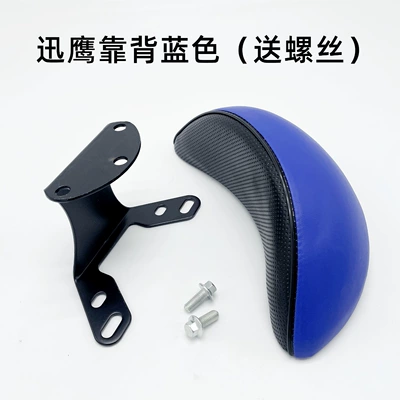 still leads thunder king seat | Motorcycle front windshield - xunying-backrest-blue