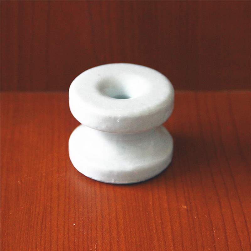 低压绝缘子 牧场围栏绝缘子 多种尺寸可选择 陶瓷绝缘子 白色棕色