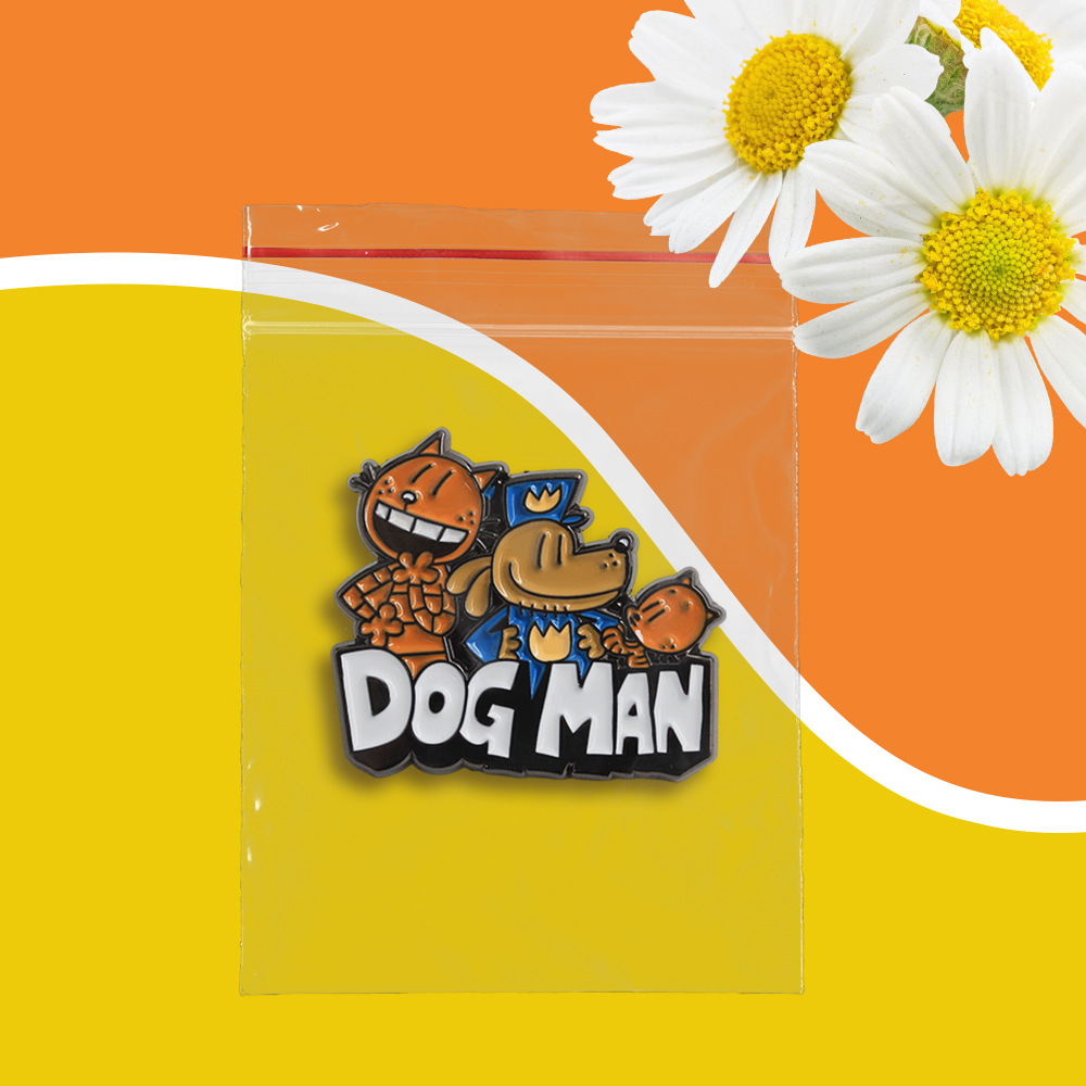 Dog Man Pete Cat Detective Enamel Brooch Fantasy Cartoon Animation Inspired Lapel Pin Badge Accessories