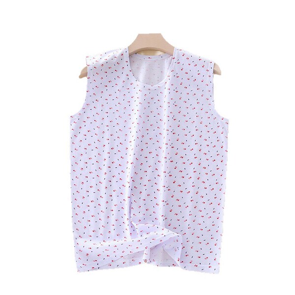 Cotton thin summer vest sleevless