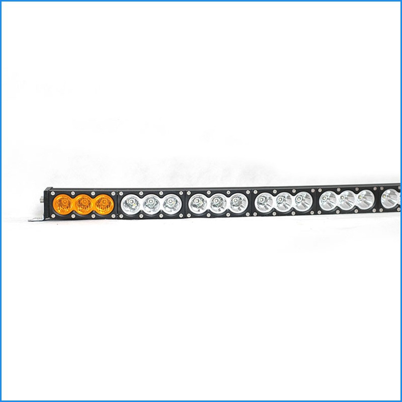 Single Row 10-Watt Led Long Strip Curved Light, High-Power High-Brightness Outdoor Work Light, 10-Watt Led Chip Marine Outdoor Spotlight