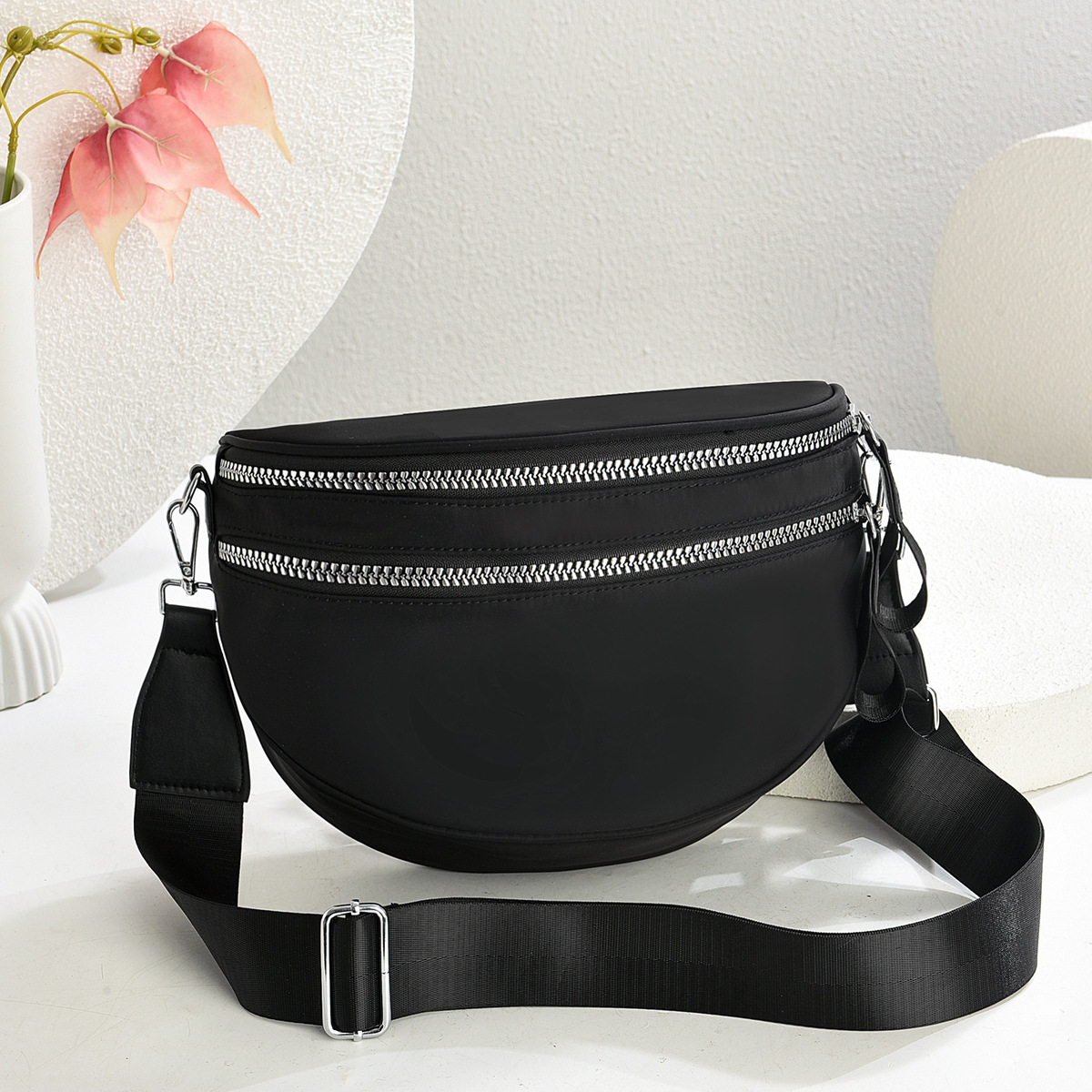Estilo dos: tela Oxford negra