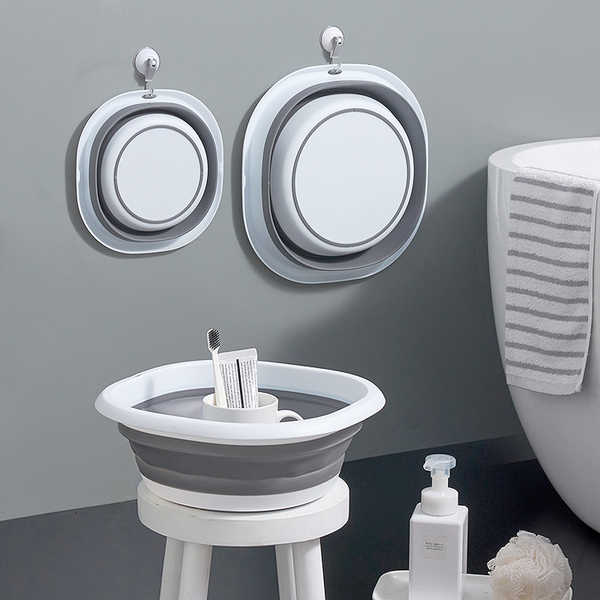 Foldable plastic capacious handheld washbasin for students for home…