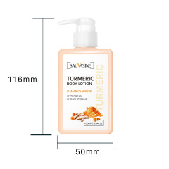 SAUVASINE Turmeric Body Milk, Brightening Skin Gentle Body Lotion
