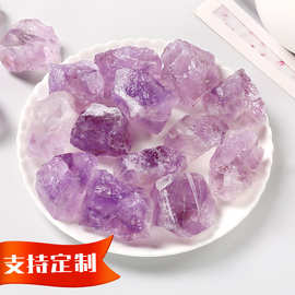 天然白水晶原石 白水晶原石扩香石香薰石造景装饰水晶石摆饰