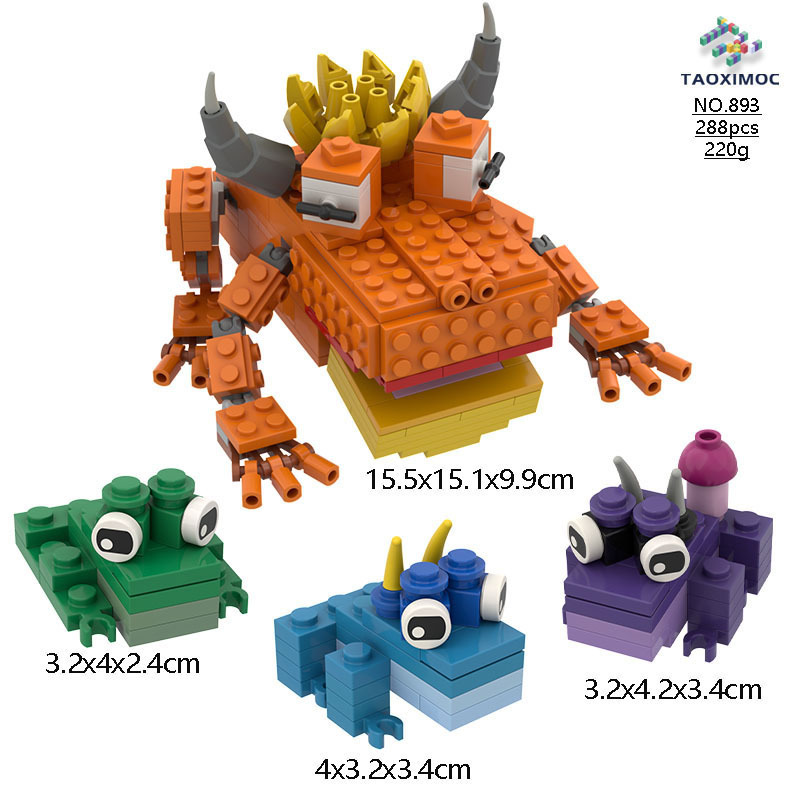 跨境新品99 Nights in the Forest 森林中的99夜游戏周边积木批发|undefined